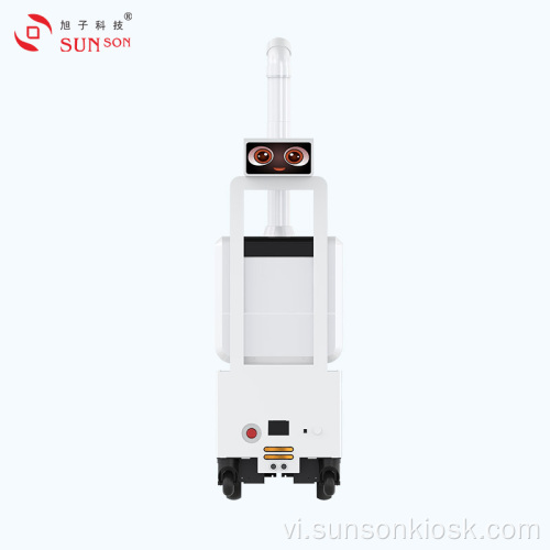 Nhà hàng Canteen Robot phun sương chống vi khuẩn